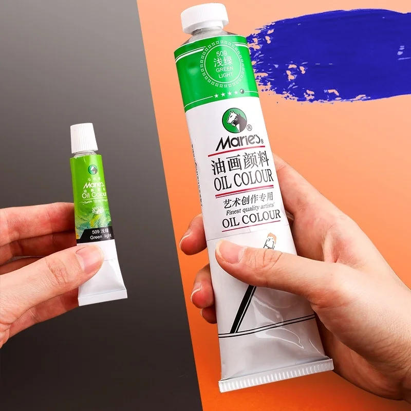 Maries 170ml Oil Paint Aluminum Tube For Beginner Artist Painting