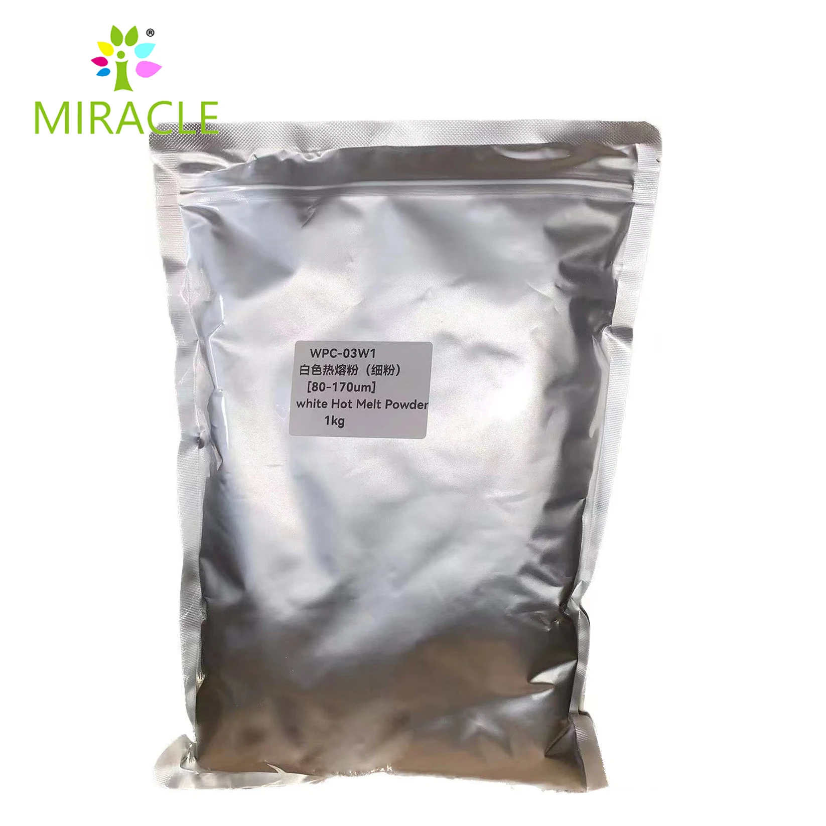 adhesive powder for PET film dtf print DTF white hot melt glue powder