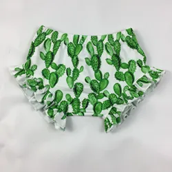 QL2021 new style Wholesale Cheap Kids Boutique clothes baby Bummies Baby Girls Ruffle diaper bloomer kid girls shorts