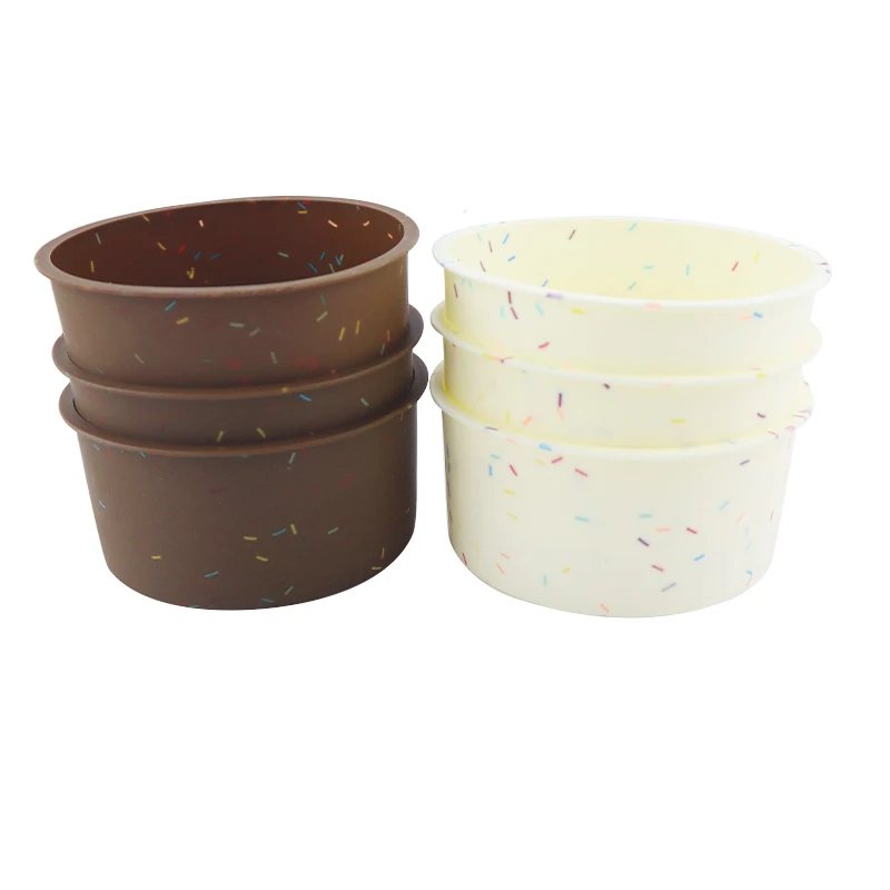 5 6 inch New color dot silicone cake mold Candy grain series silicone baking pan round toast Moulds silicone bundt cake pan