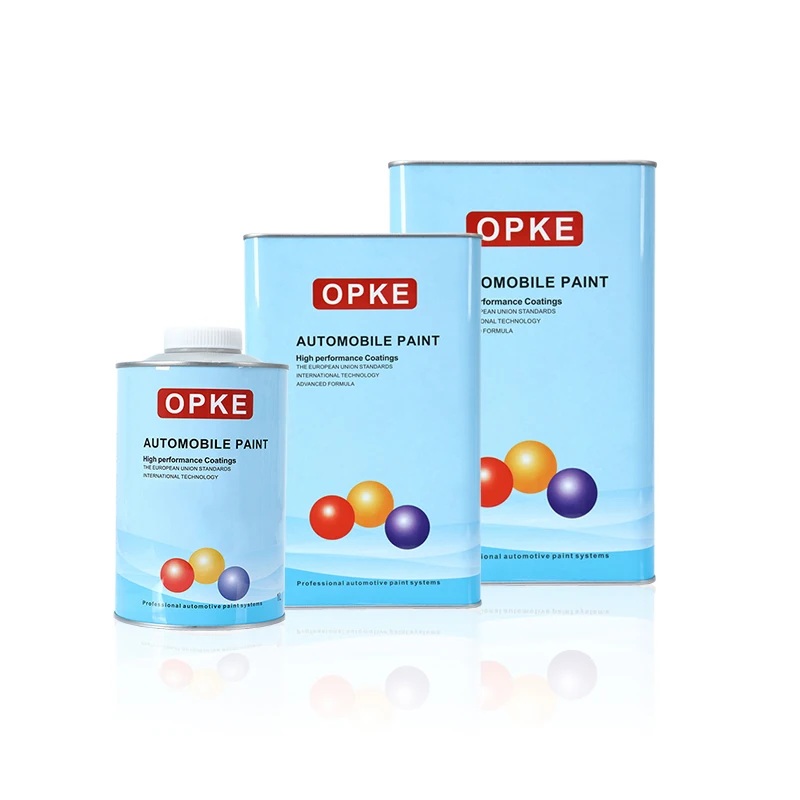 Car Paint OPKE Crystal Clearcoat K-7100 1L*12 Factory Supply Wholesale Price Car Automobile coating