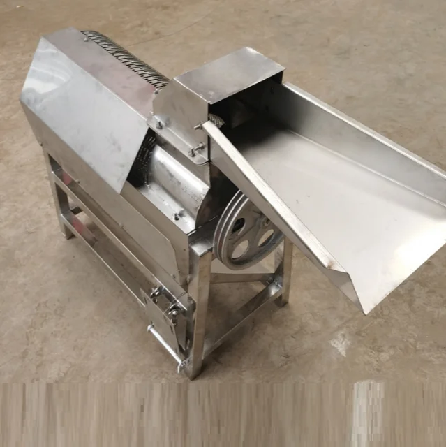 Stainless Steel Fresh Corn Peeling Machine Sweet Corn Husking Machine