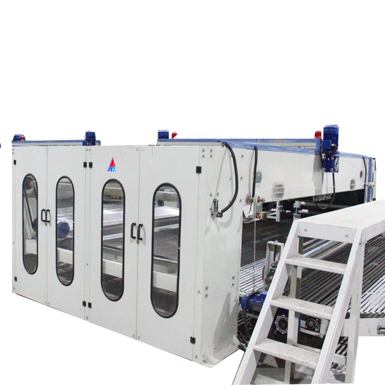 Заводская цена, нетканый сервоконтроллер, машина для кардинга с перекрестной заслонкой