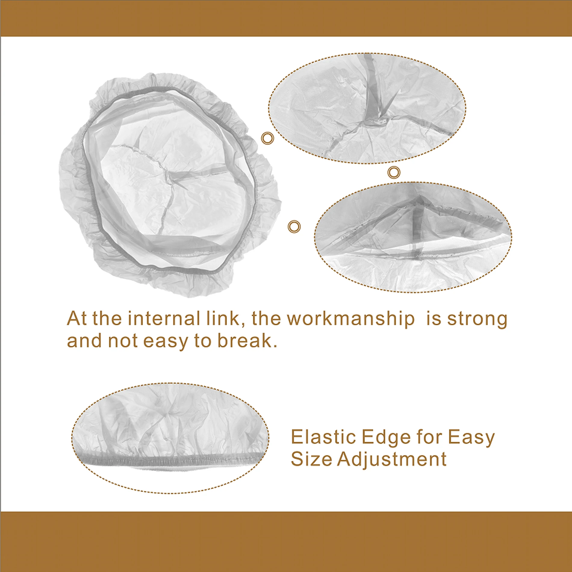 Factory direct sales European and American African hot selling cowboy hat rain cover PVC rain hat top hat rain cover