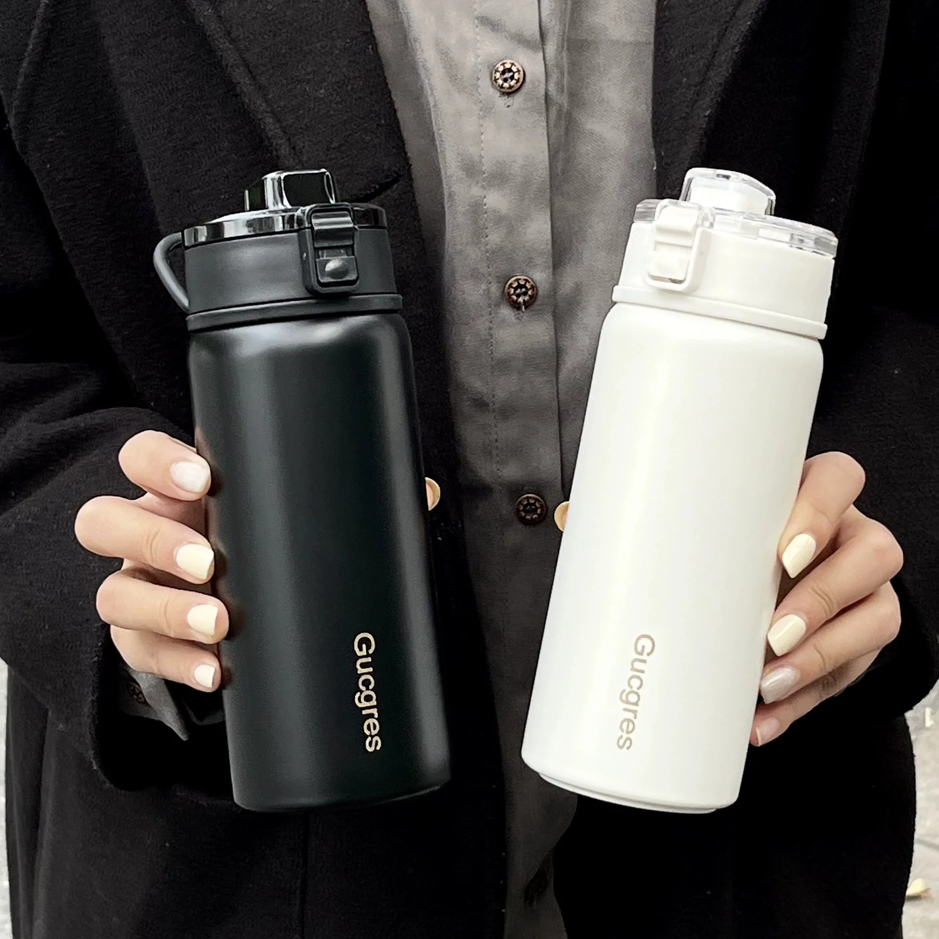 SuXiu OEM симпатичная бутылка для воды девочек Спортивная youthththerm нержавеющая сталь двойная Изолированная кружка