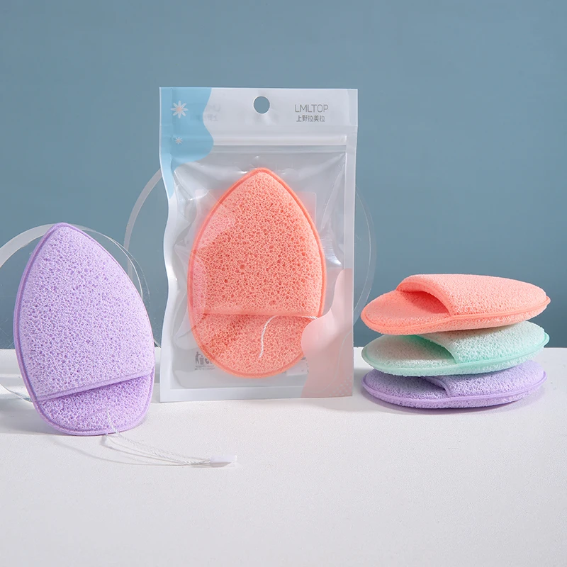 LMLTOP Reusable Makeup Remover Puff Face Sponge For Cleansing Body Exfoliating Scrub Esponja Cellulose Facial Sponge