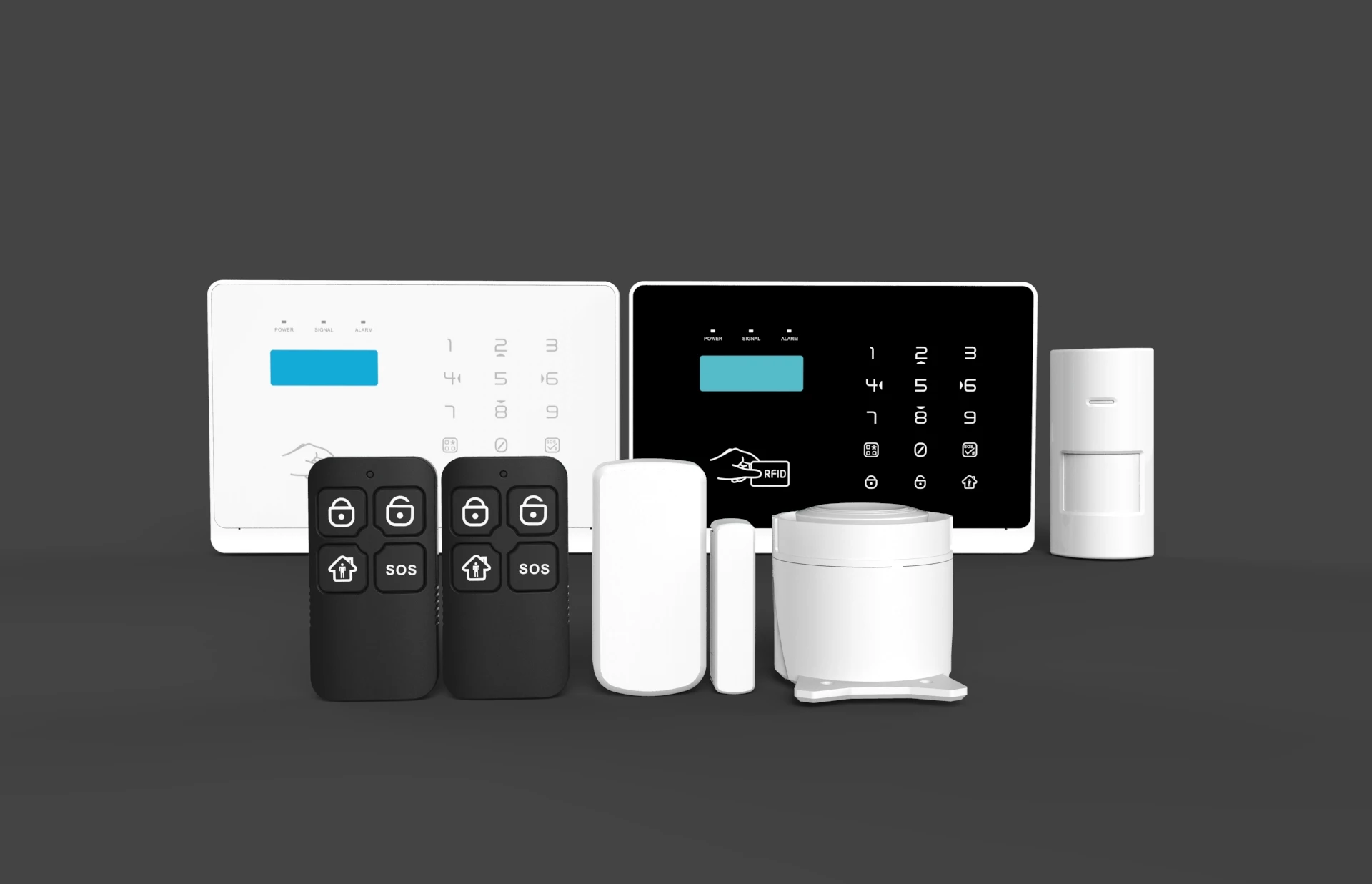 wolf guard gsm alarm wifi rfid alarm