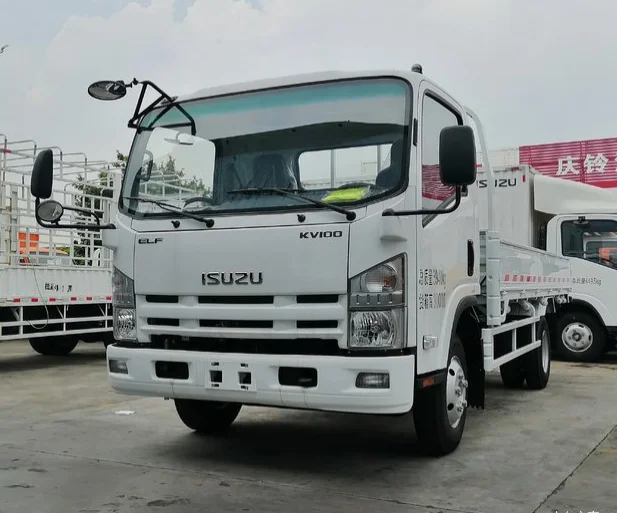 New ISUZU 3.6M Wheelbase Manual and Diesel Fuel Type 4*2 Euro V Emission Standard with 115 HP JAPAN Cargo Van Lorry truck