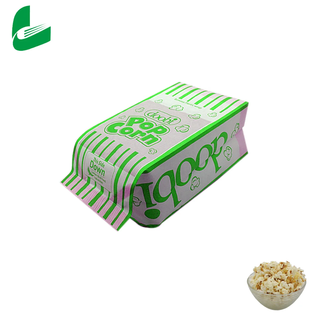 Custom Huafeng hot sale biodegradable microwave popcorn bags