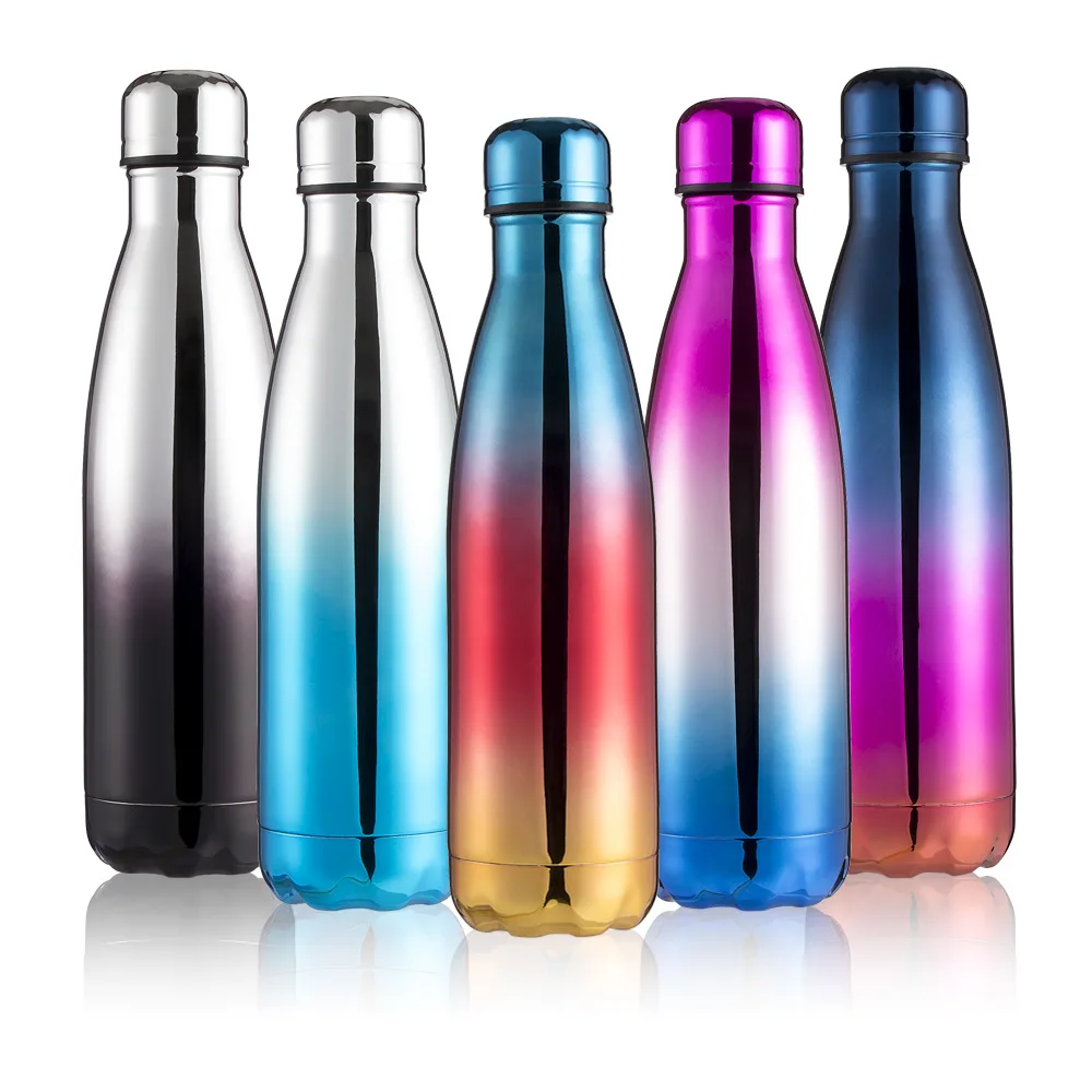 Seaygift логотип на заказ 17 унций Bpa бесплатно многоразовая металлическая бутылка для горячей воды вакуумная Изолированная Спортивная из нержавеющей