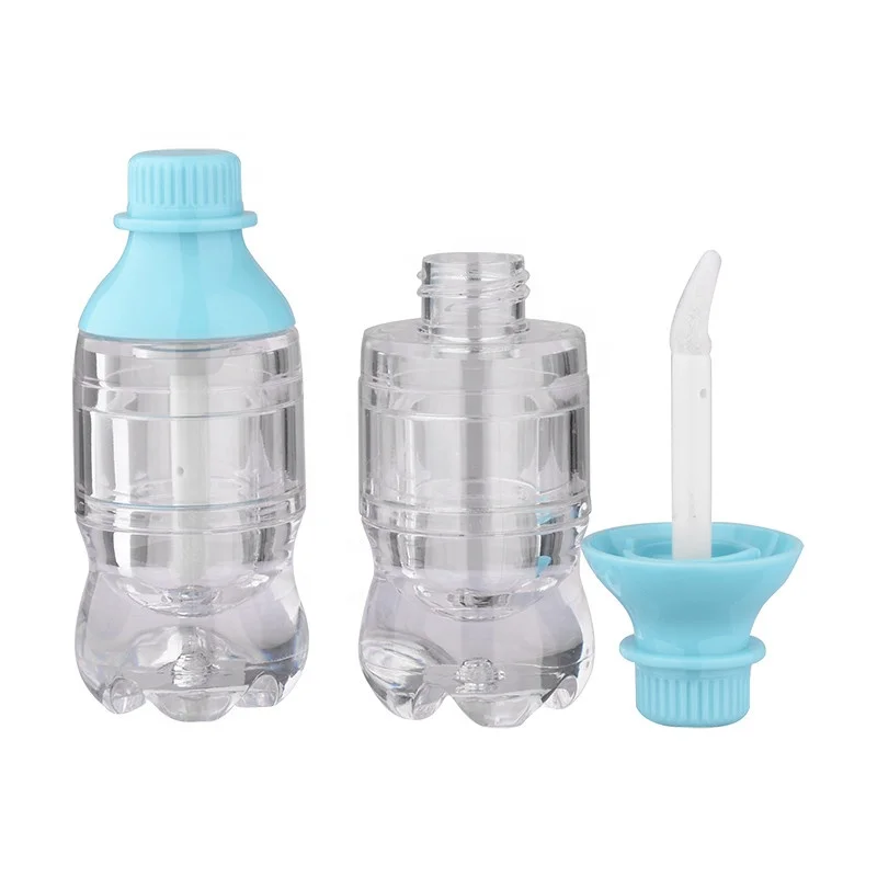 
empty lipgloss container tubes clear transparent cosmetic packaging custom for Amazon Shopee shopify 