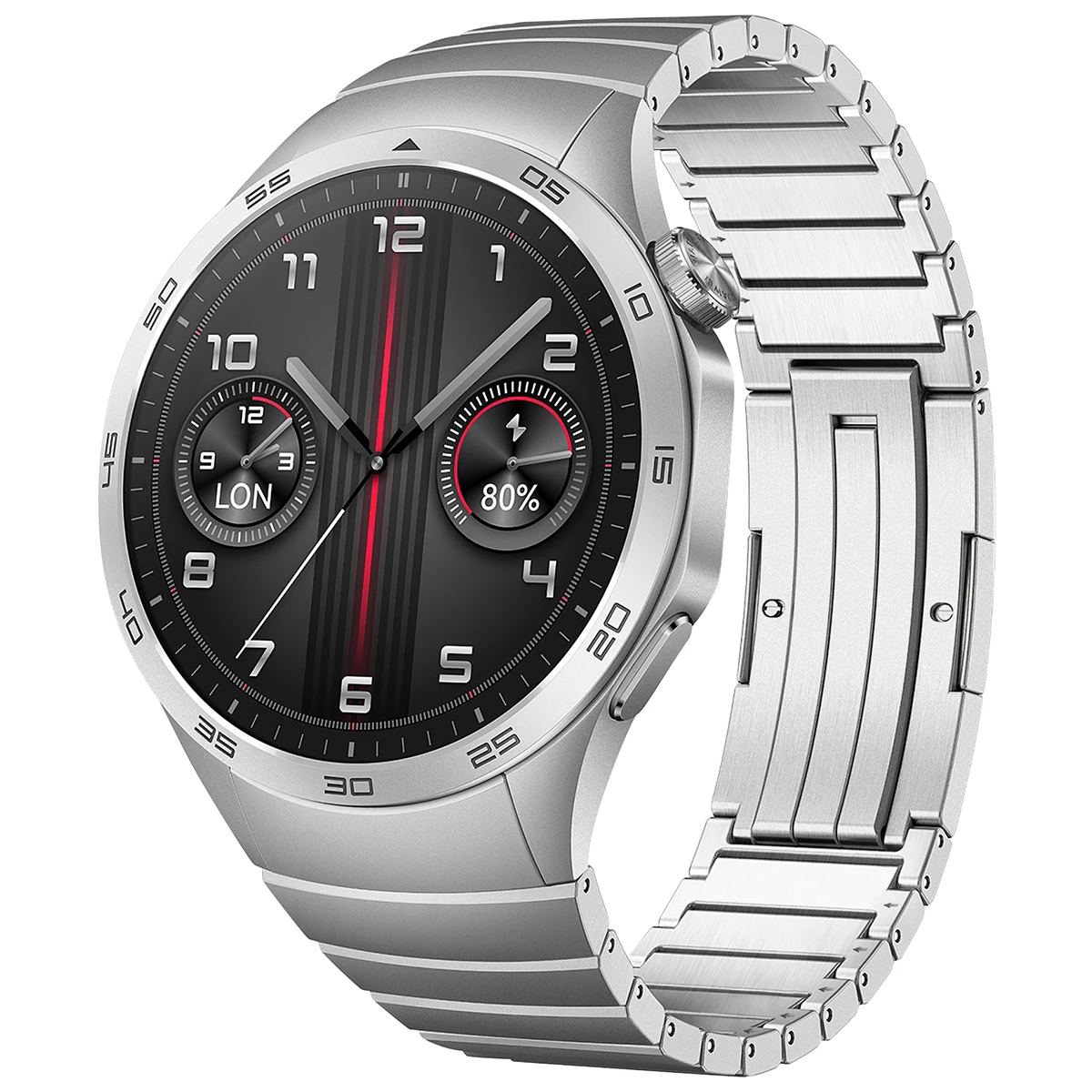 316L Solid Stainless Steel Gold Metal Bracelet Watch Strap for Huawei Role X 22mm Watchband