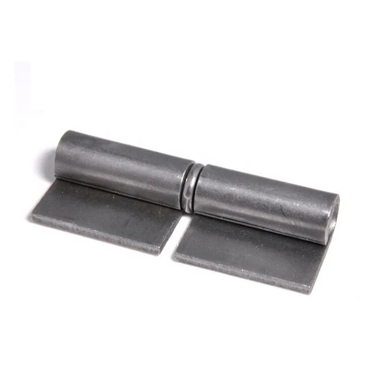 Iron Door Window Accessories Flag Welding Pin Flush Door Hinge Weld With Grease Fitting