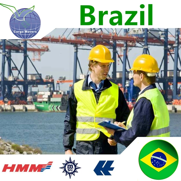 Лучший дешевый и быстрый экспедитор из Шэньчжэня/Чжэцзян/Циндао, Китай в итахаи, бразильский импортный агент по доставке DDP EXW FOB