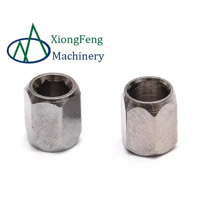304 popular stainless steel hook breaking reinforcement coupling threaded rod round coupling nut M3 M4 M6 M8 M10 M12 M14 M16 M18