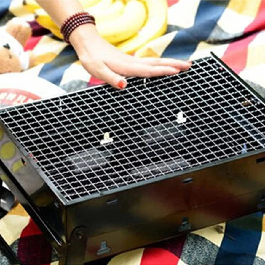 Chrome Stainless Steel BBQ Grill Mesh