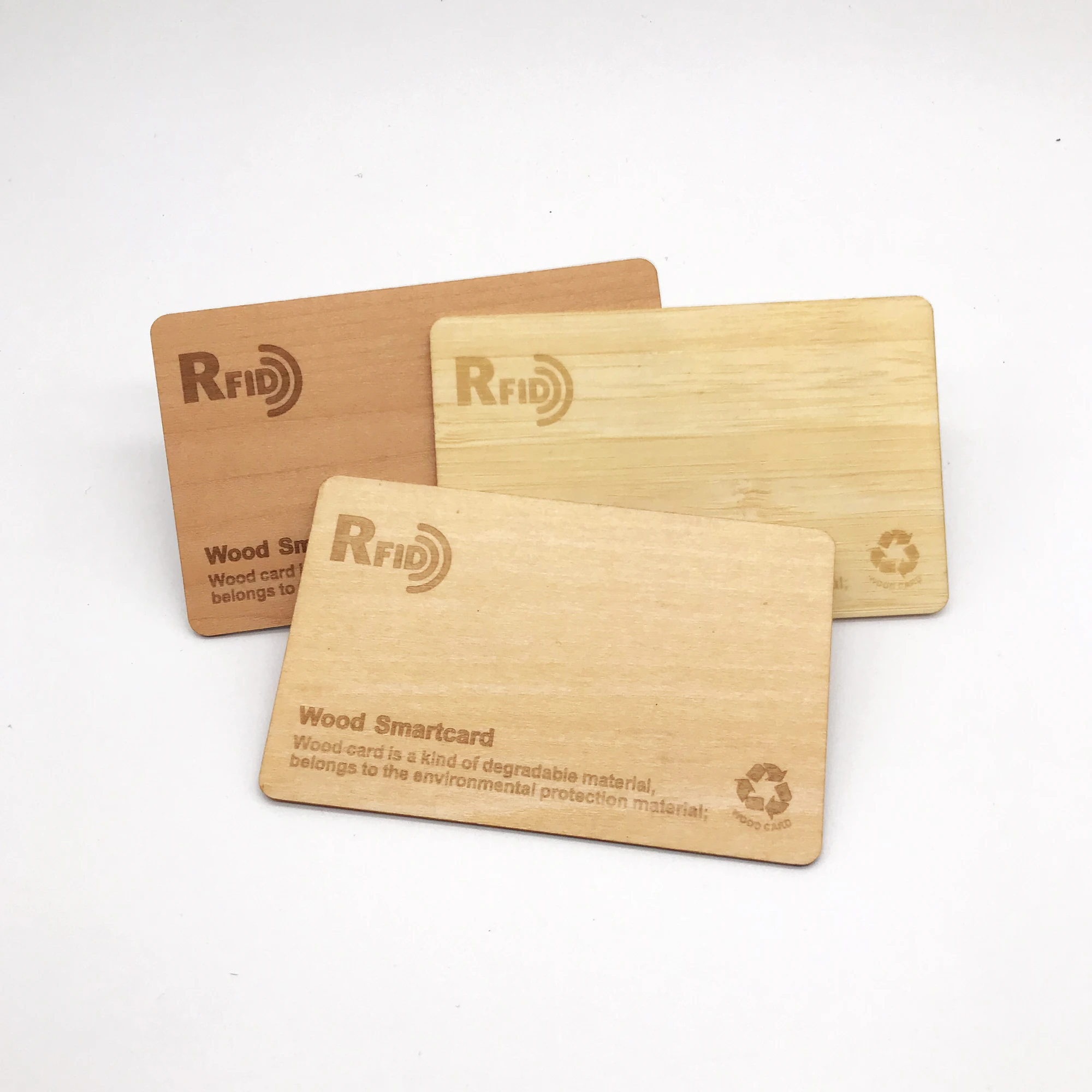 wood RFID hotel key card