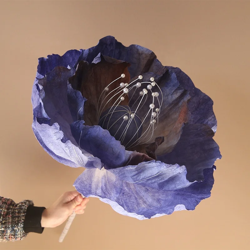 YOPIN 294 Artificial Flowers Wholesale Paper Flower Peony 3D Giant Paper Flowers Craft