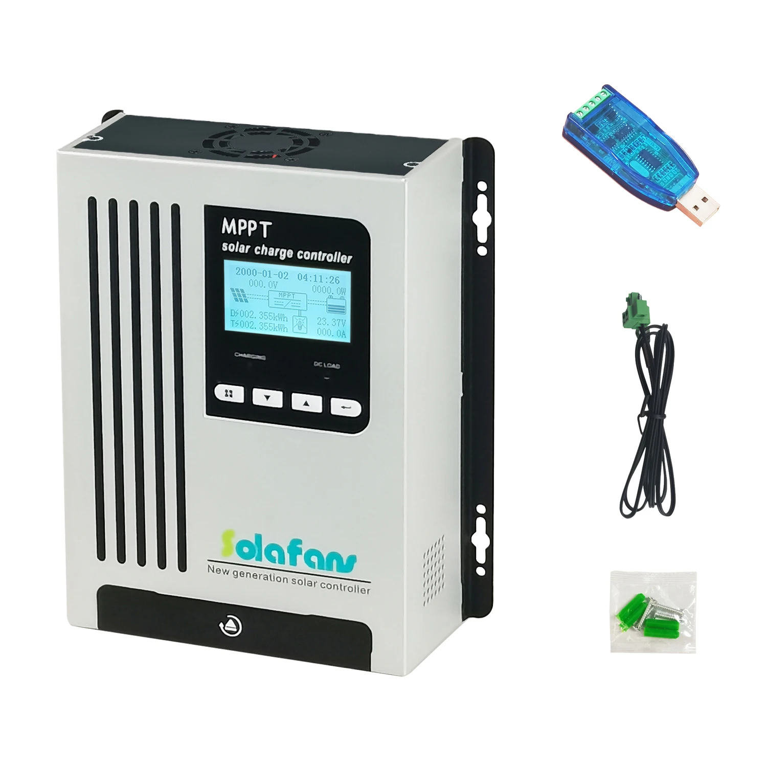 Mini Solar Energy Charger DC150V 48V 45A Smart MPPT Solar Controller PV 2440KW for Lithium Battery