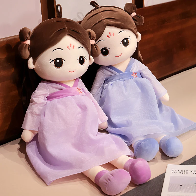 45 см кукольная одежда hanfu аксессуары для кукол Китайская традиционная мягкая игрушка кукольный наряд ручной работы