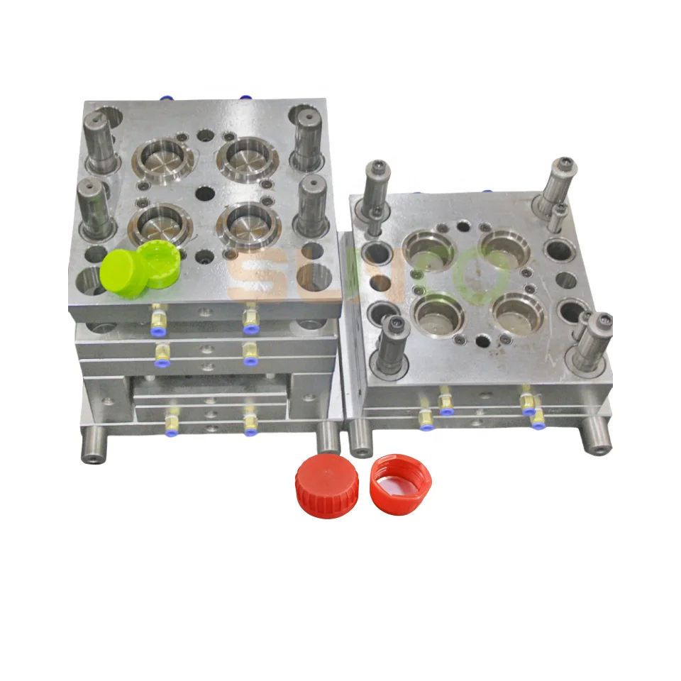 4 cavity Hot selling new bottle cap mold high quality latest engine oil cap mold
