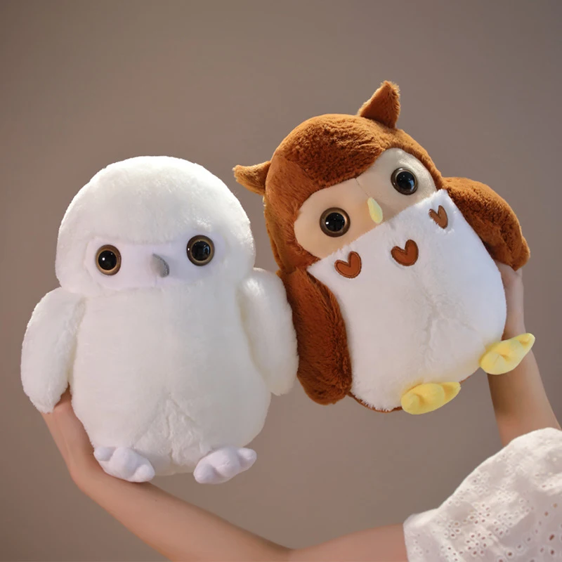 CE/ASTM Certified 2024 Unisex Cute Owl Pillow Hot Selling Plush Toy Home Decoration School Customized Stuffed Animal Decorative