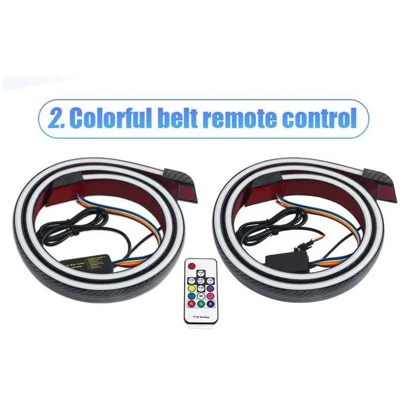 Led Lights For Car Bulbs Projector Bi Led Emergency Universal 100W Xenon Bi-Led Rgb 24V Ambient Led Fog Truck Car Rgb Led Light