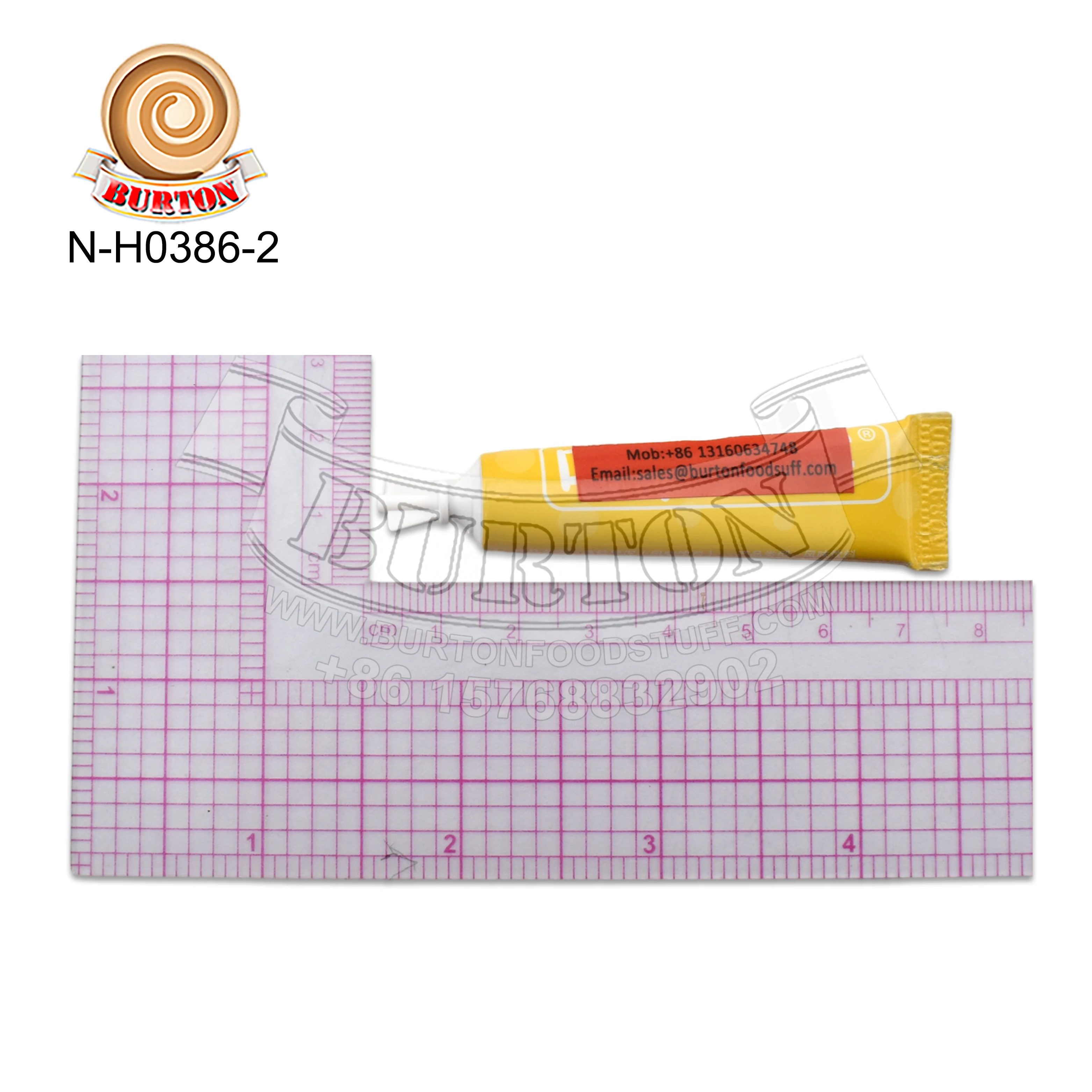 Halal fun cyclone jelly candy with mango flavor jelly chocolate biscuit crumbs Mousse puree mango flavor popping candy