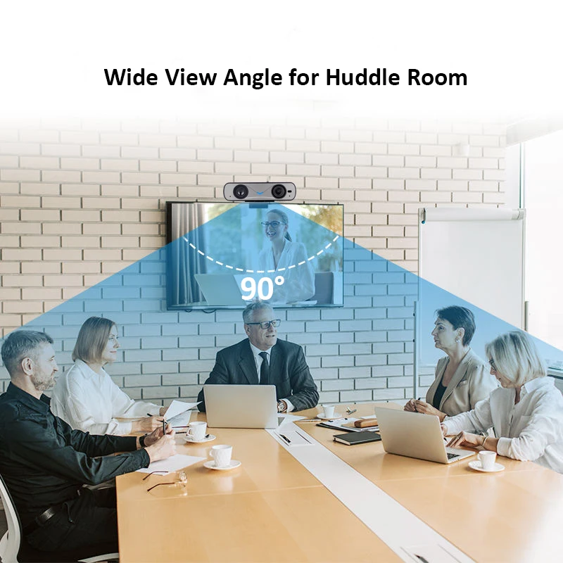 Factory Direct All in One HD Webcam with Speaker and Mic USB2.0 Video Output Small Video Conferencing SoundBar