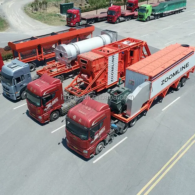 160 t/h hot mobile asphalt mixing plant price