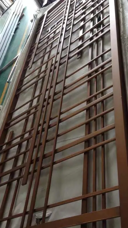 New design stainless steel sheet welding screens used as room divider partition wall