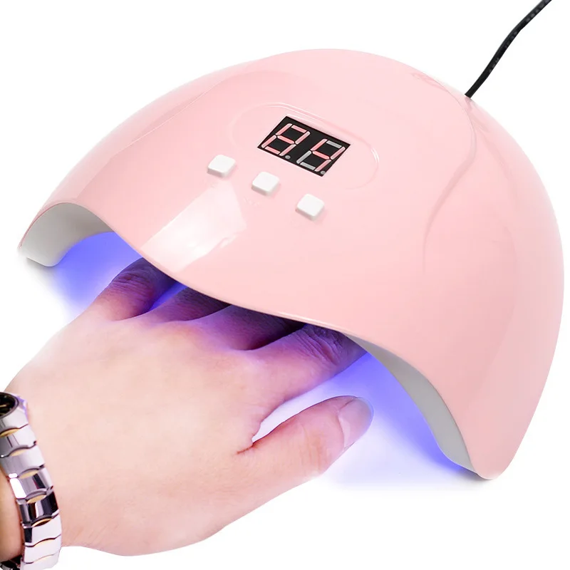 54W UV LED Nail Lamp Quick-drying Smart Sensor Nail Dryer