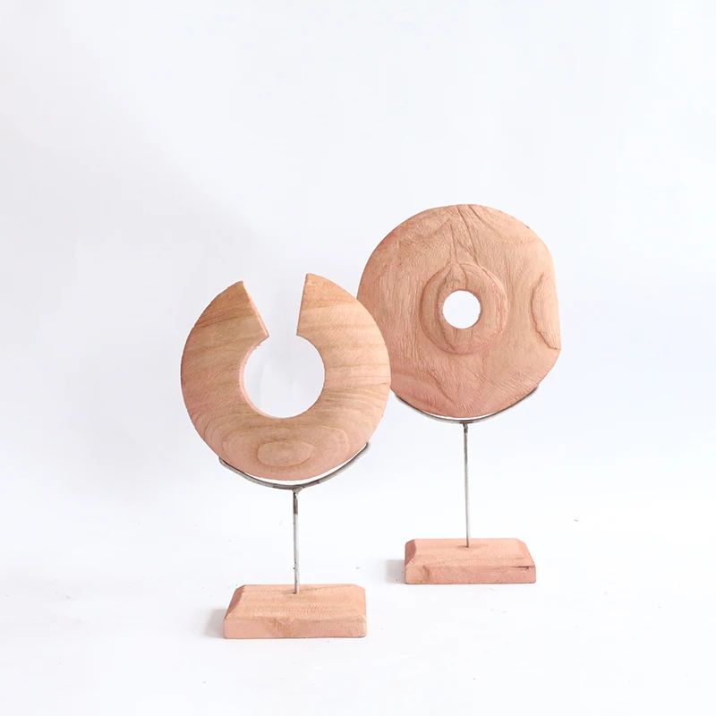 Nordic Household Wooden Handicraft Items table Decoration for indoor Home Decoration Accessories