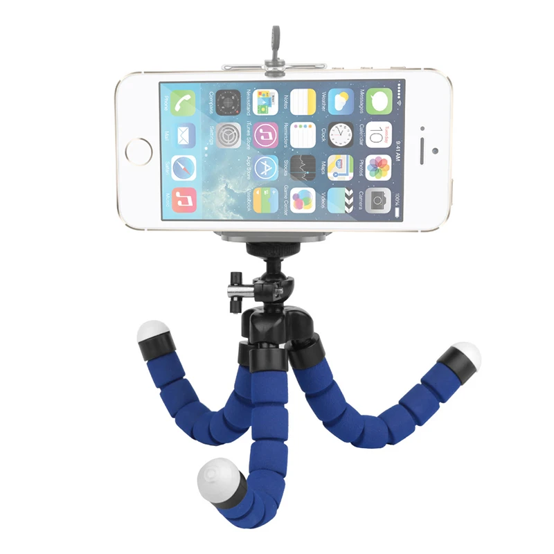 Mini Portable Flexible Sponge Tripod Stand Mount for GoPro Mobile Phone Smartphone Camera Tripod
