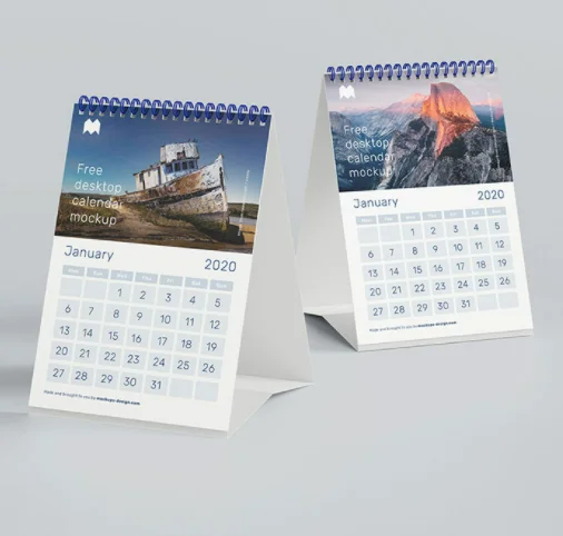 costom design size color printing 2022 wall calendar