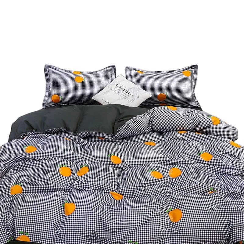 
China factory 100% polyester microfiber printed CHECK design black large fabric roll 