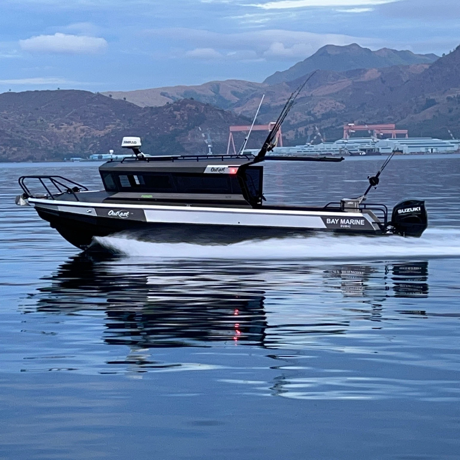 Норвежская Роскошная алюминиевая лодка Allsea 9 м/фута для спортивной морской рыбалки с сертификатом CE