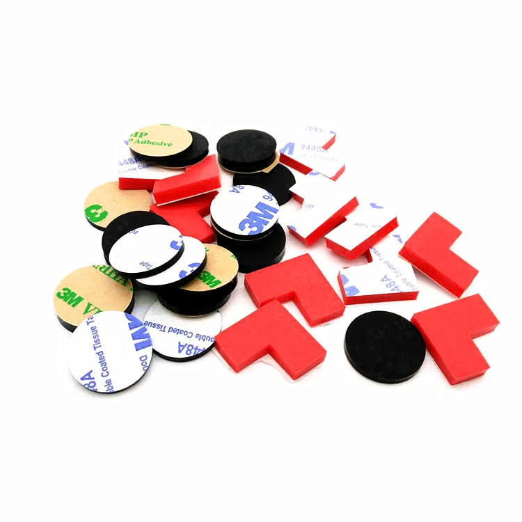 die-cut anti slip silicone rubber adhesive keyboard feet