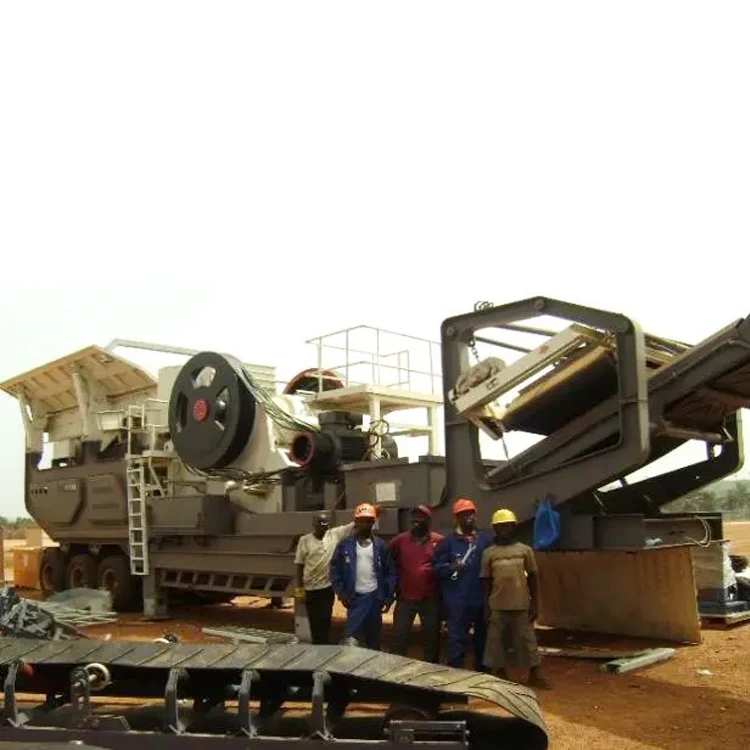 Factory Direct Supplier Mobile Shredder And Crusher Medium Size Mobile Crusher