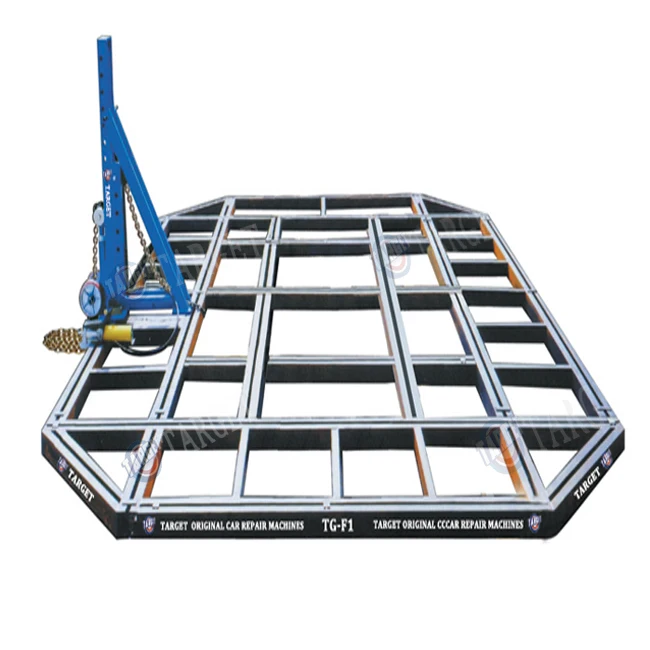 mini car body used repair bench chassis pulling frame machine for car shop sale, acsideent repeyar bench