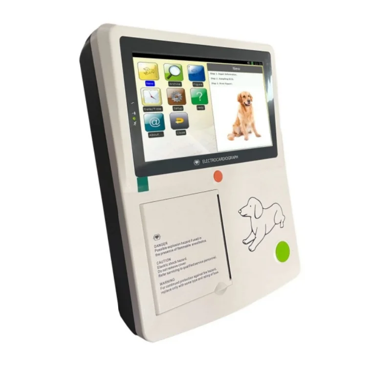 Высококачественный ветеринарный электрокардиограмма прибор 3-канальный ЭКГ цена для животных