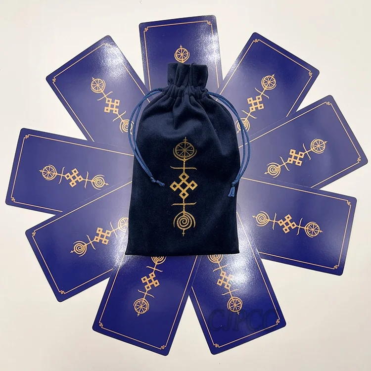 Custom Affirmation Bags Tarot Deck Pouch Oracle Cards Box and Bag