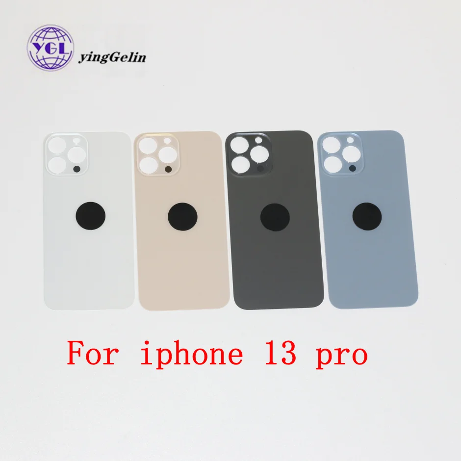 Mobile Phone Battery Cover Rear Door Housing big hole back glass with logo For Iphone 8 8p X Xs Xr Xsmax 11 11pro 12promax
