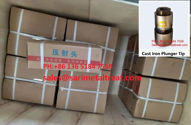 cast iron plunger tip for die casting machine dia 50, 60