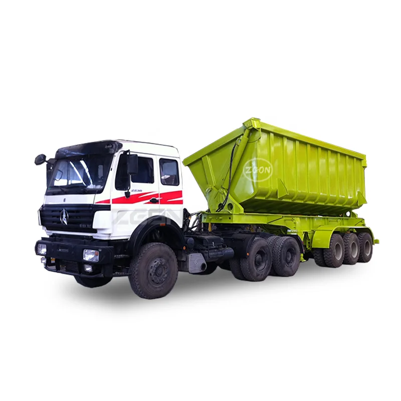 side tipper semi-trailer
