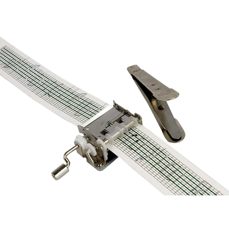 DIY 15 note paper music box movement puncher blank tape wholesale