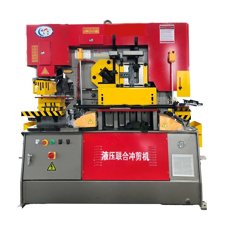 Hot sale cnc punching and shearing machine for punch angle steel