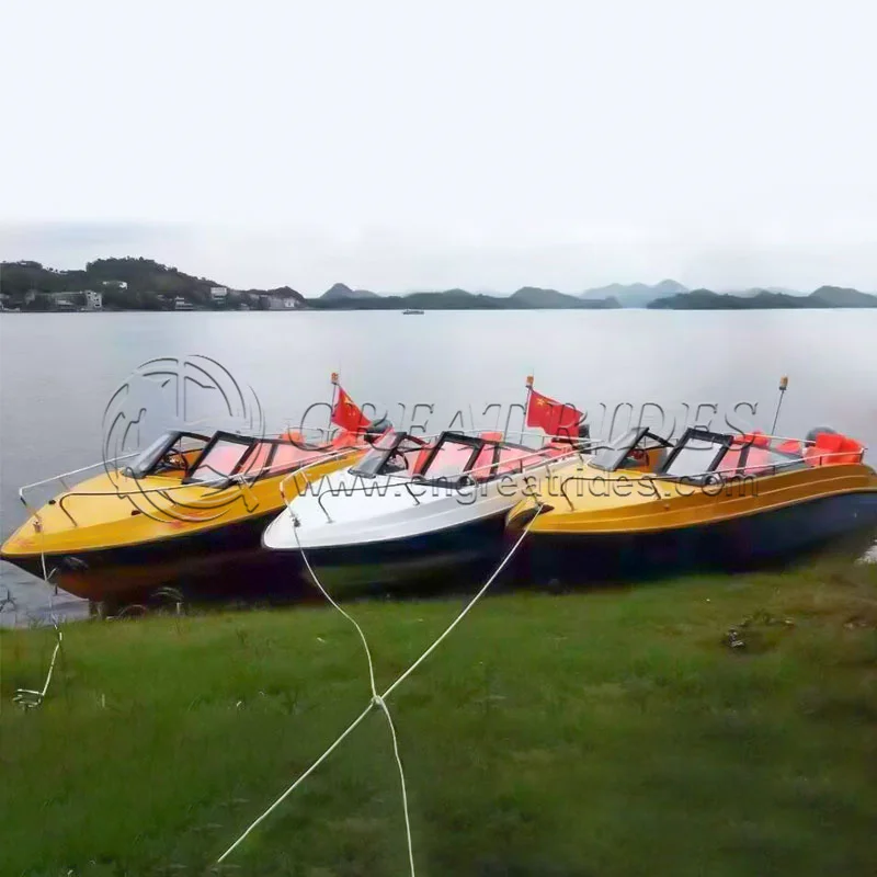 High quality fiberglass sport Boat 6m/19.6ft small yacht boat yacht fishing boat with competitive price