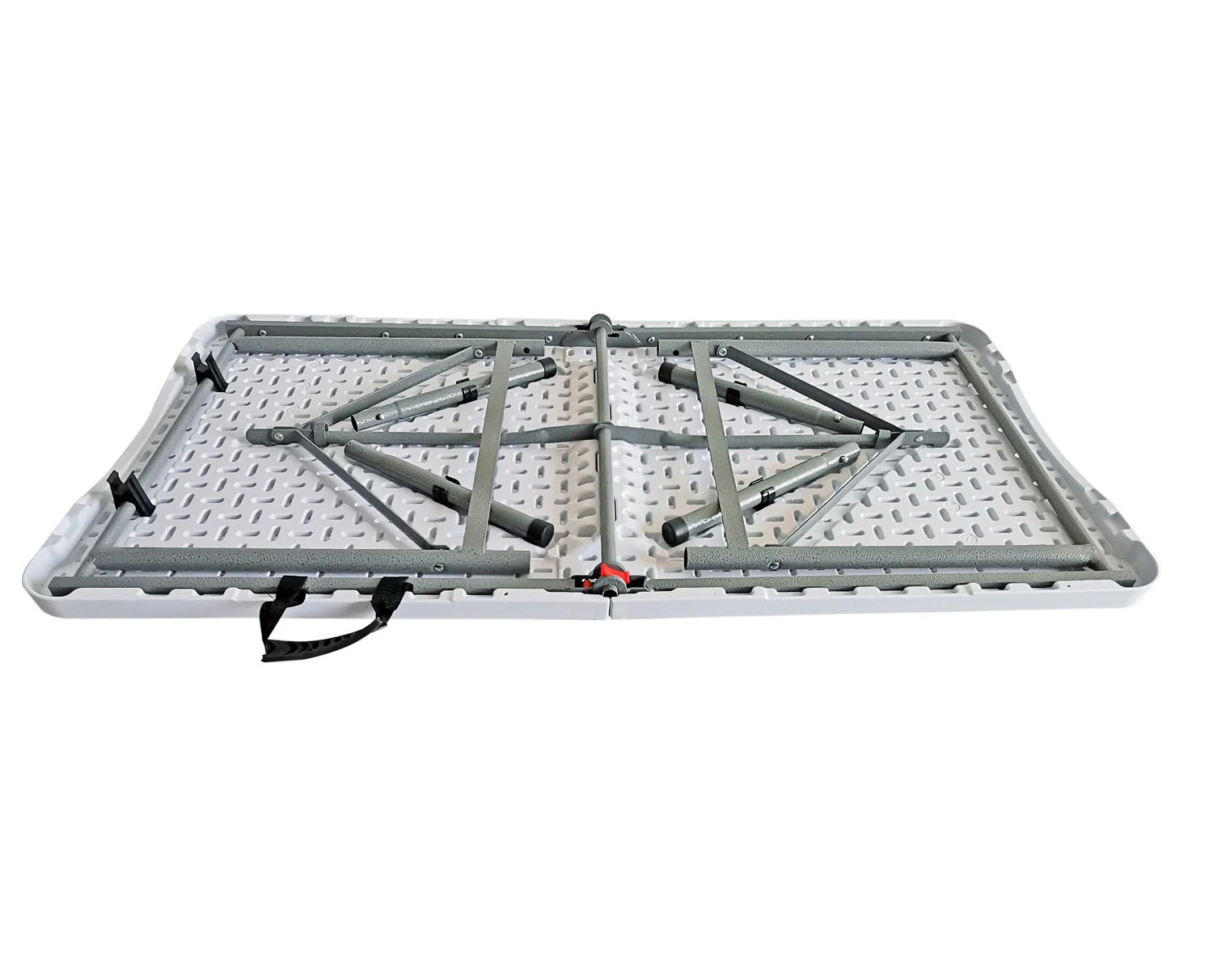 4ft 122cm Table Foldable White Garden Molded Furniture Folding Rectangular Dining Table For Home High Quality