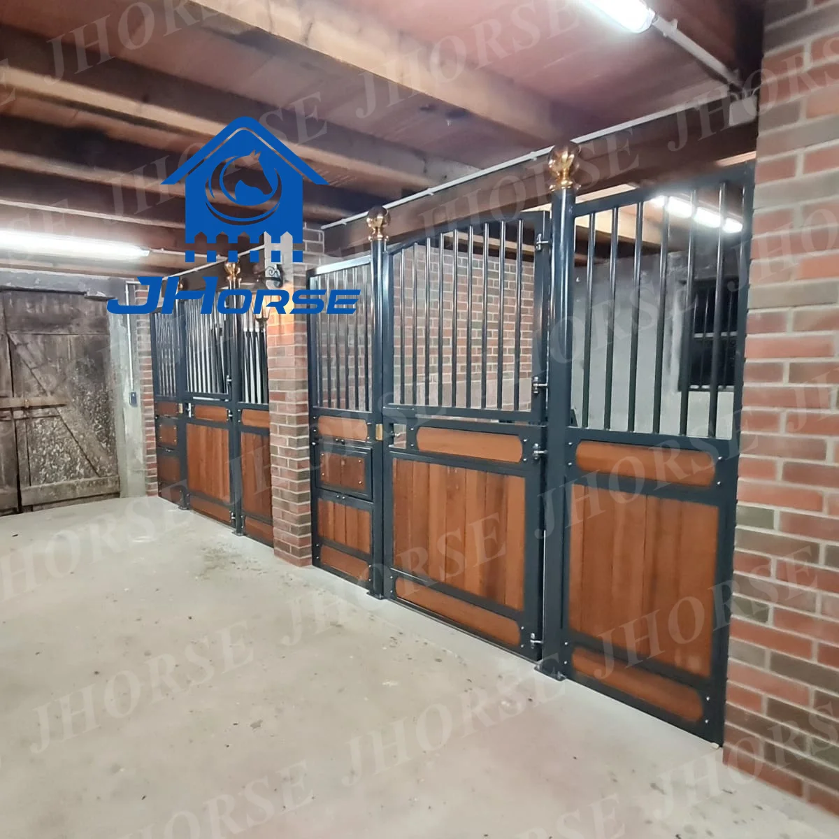 Heavy duty hot dip galvanized horse stable box equipment equestrian new design european style stall